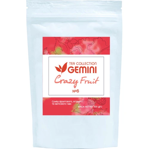 Чай Gemini фруктовый Tea Collection Наглый фрукт 100 г (5000000039449)