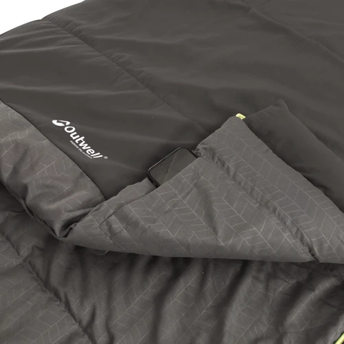 Спальный мешок Outwell Celebration Lux/+4°C Black (Left): Назначение двухсезонный
