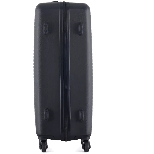 Чемодан Semi Line 24" (M) Black (T5690-2): Фактура Матовая, Гладкая