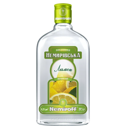 Настойка Nemiroff Лимон 38% 0,25л (NMF4820181420833)