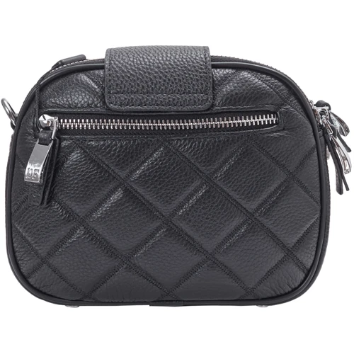 Женская сумка кросс боди Der Flinger черная (SHIDF5804-black): Тип ручки Со съемным ремнем, Плечевой ремень, На цепочке, Без ручки