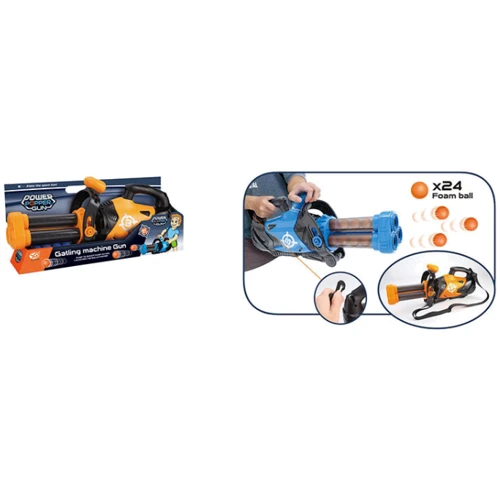 Автомат помповый механизм 24 пульки (YG 02 P): Производитель Noname