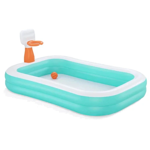 Басейн надувний дитячий Dunk'N Splash Bestway 251x168x102 см (54445) фото 3