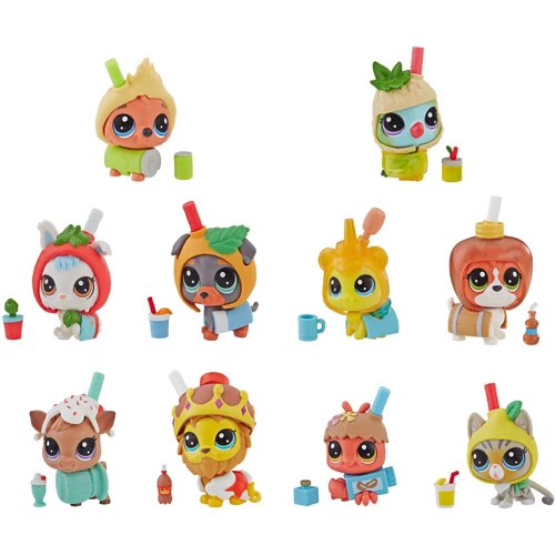 Набір Hasbro Littlest Pet Shop Thirsty Pets Пет в напої сюрприз (E5479): Стать для дівчаток