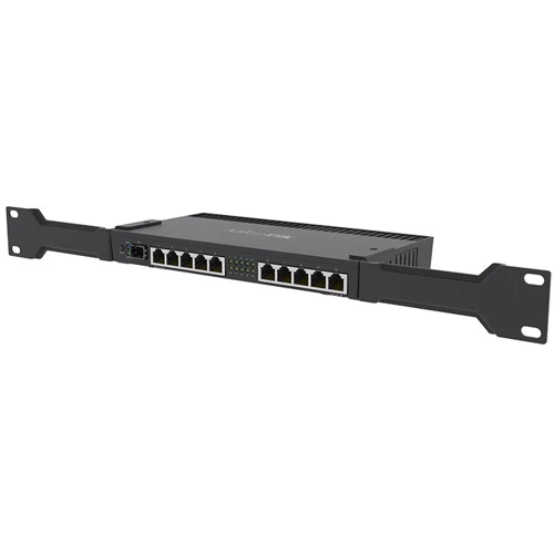 Проводной маршрутизатoр Mikrotik RB4011iGS+RM: Интерфейс подключения (LAN-порт) 10x10/100/1000