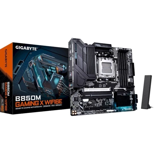 GIGABYTE B850M GAMING X WIFI6E: Оперативна пам'ять 4xDDR5 8200 МГц, до 256 ГБ