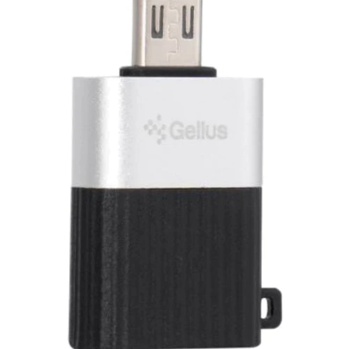 Адаптер Gelius Adapter GP-OTG002 microUSB to USB: Цвет черный