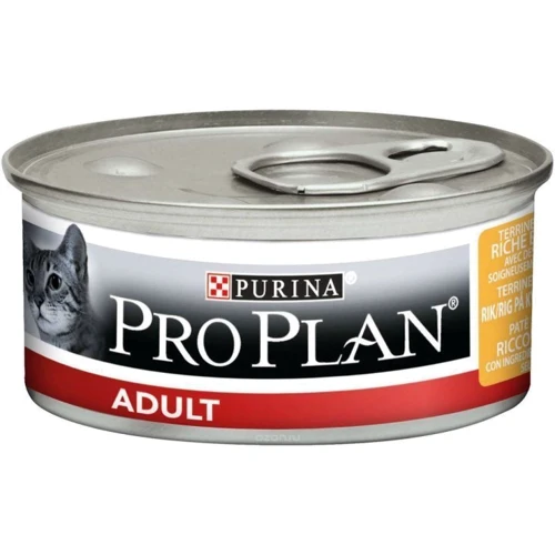 Влажный корм для котов Pro Plan Adult с курицей 85 г (3222270776431): Тип Влажный корм