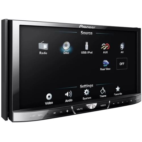 Pioneer AVH-3400DVD: Дисплей 6.1" TFT (800 х 480), сенсорный