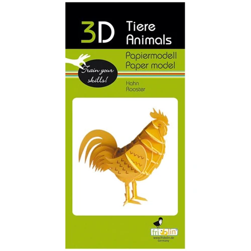 Півень Cock Fridolin 3D модель: Вид Флора і фауна