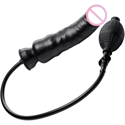 Надувний фалоімітатор Master Series Renegade Inflatable Dildo (чорний): Призначення Вагінальні