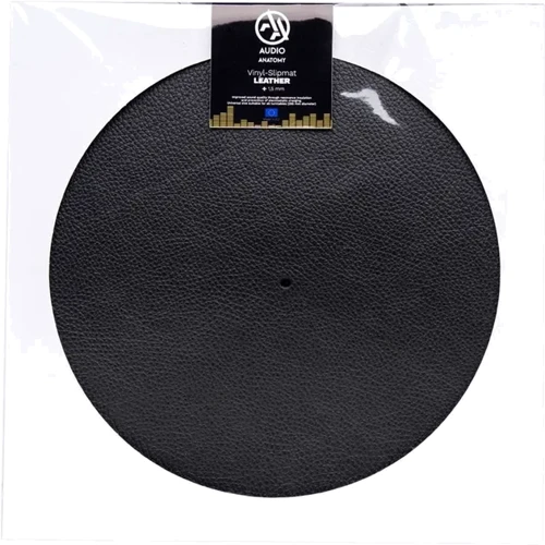 Audio Anatomy Slipmat Leather - Black - Diameter 295Mm - Thickness 1.5 mm (ACCLP018): Производитель Audio Anatomy