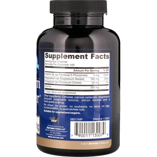 Jarrow Formulas Magnesium Optimizer 200 Tabs Оптимизатор магния: Тип Магний