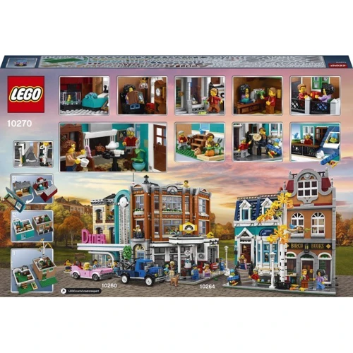Конструктор LEGO Creator Expert Книгарня 2504 деталей (10270): Серія Creator