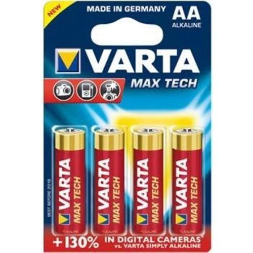 Varta AA bat Alkaline 4шт MAX TECH (04706101404)