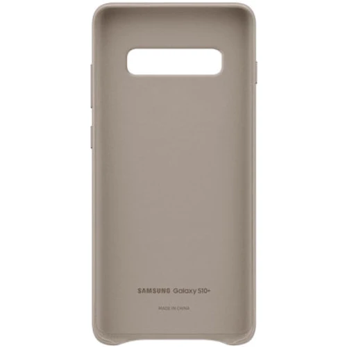 Чехол для телефонов Samsung Leather Cover Grey (EF-VG975LJEGRU) for Samsung G975 Galaxy S10+