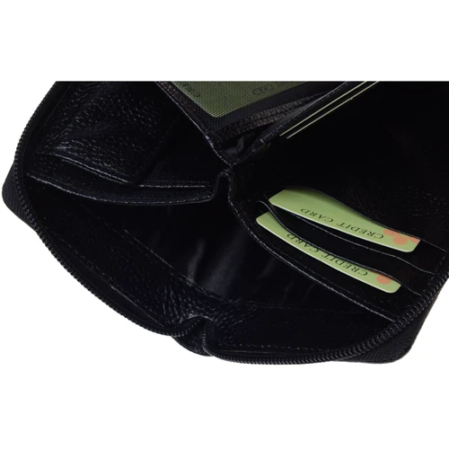 Женский кошелек Ricco Grande черный (10dl94311-black): Формат кошелька Вертикальный