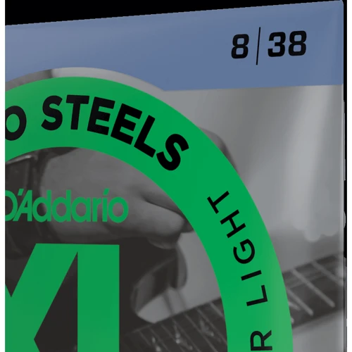 Струна для гитар Гитарные струны D'ADDARIO EPS530 XL PROSTEELS EXTRA SUPER LIGHT (08-38): В комплекте Набор из 6 струн