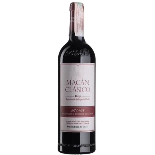 Вино Bodegas Benjamin de Rothschild & Vega Sicilia Macan Clasico 2018 красное сухое 0.75л (BWW4892)