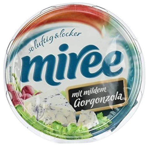 Сыр сливочный Miree 67% с горгонзолой 150 г (WT00915): Вес нетто 150 г