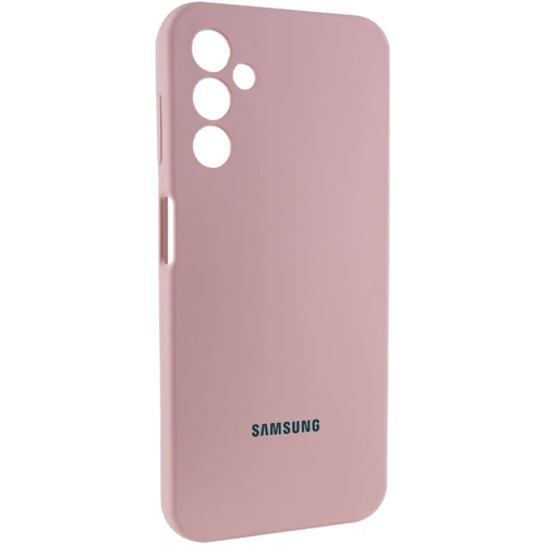 Чехол для телефонов Lakshmi Premium Silicone Case with Logo Full Camera Pink Sand for Samsung A155 Galaxy A15 4G / A156 Galaxy A15 5G: Тип накладка на заднюю часть