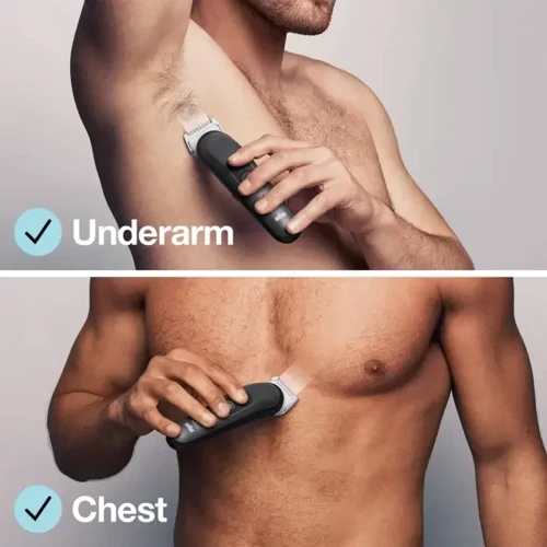 Машинка для стрижки (триммер) Braun BG3350: Минимальная длина стрижки, мм 0.5