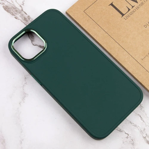 Чехол для iPhone TPU Case Bonbon Metal Style Pine green for iPhone 12 Pro Max: Тип чехла накладка на заднюю часть