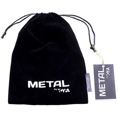 Анальная пробка с пушистым хвостом Toyfa Metal