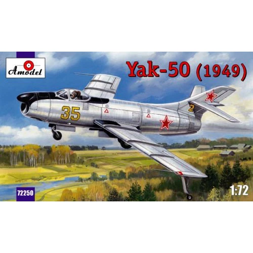 Модель Amodel Винищувач-перехоплювач Як - 50 (1949) (AMO72250)