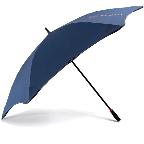 Парасолька-тростина механічний Blunt синій (Bl-Sport-navy-orange): Тип ручки Прямая