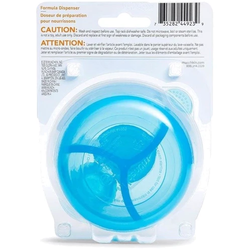 Контейнер Munchkin із дозатором для сухих сумішей, блакитний (44923.03)