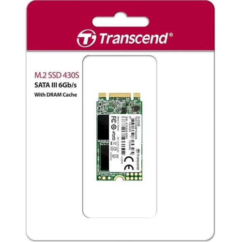 Transcend 430S 512 GB (TS512GMTS430S): Объем 512 ГБ
