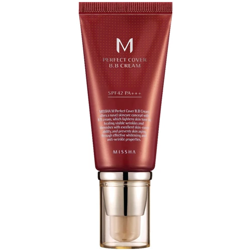 Missha Perfect Cover BB Cream SPF42 / PA+++ BB-крем No.21 Light Beige Светло-бежевый 50 ml