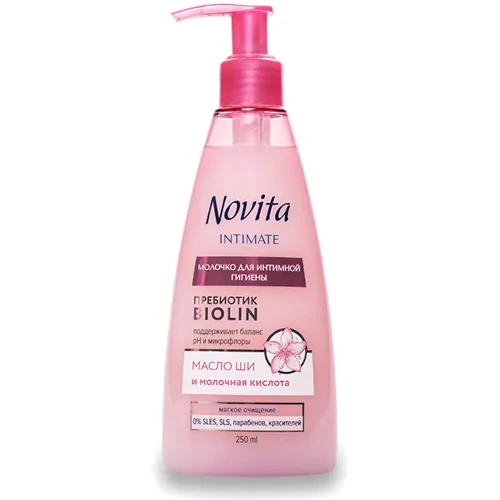 

Novita Intimate Молочко для интимной гигиены 250 мл