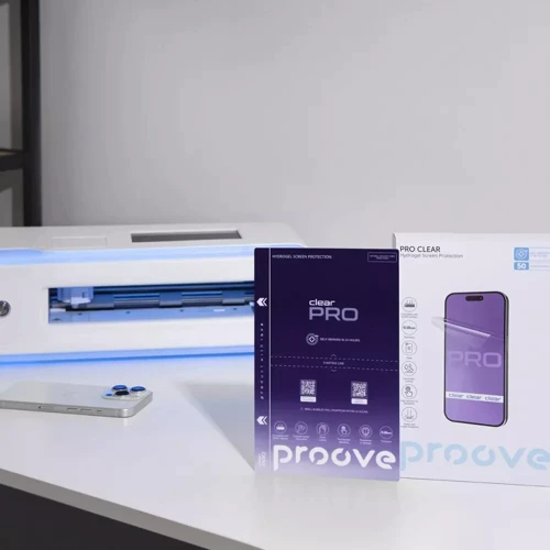 Захисна плівка для iPhone Proove Hydrogel Screen Protection PRO Clear: Колір прозрачный
