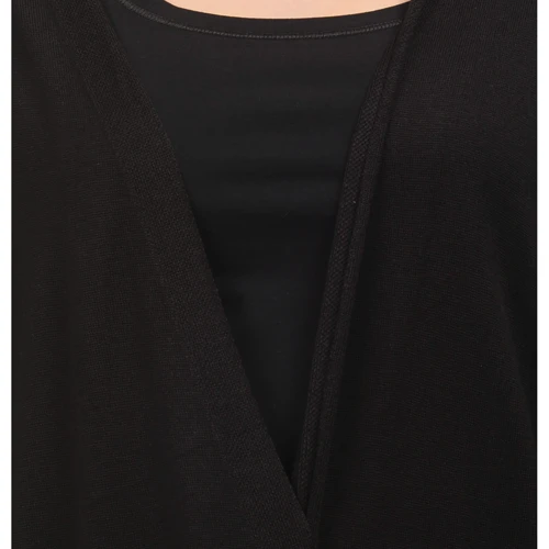 Кардиган H&M 4145134 40 черный: Длина рукава Длинный
