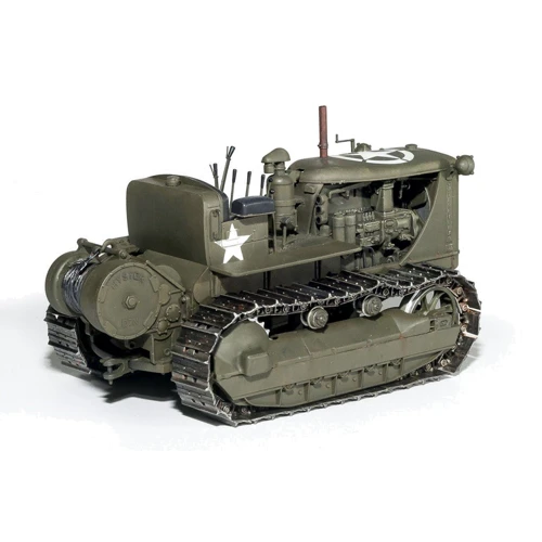 Сборная модель MiniArt Американский тяжелый трактор с буксирной лебедкой и фигурами (MA35225) фото 14
