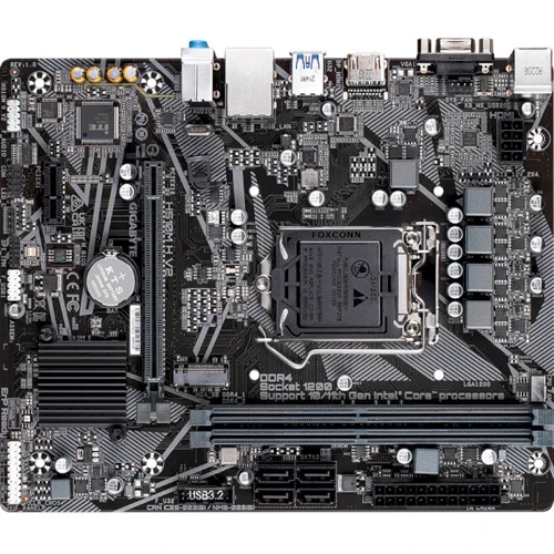 Gigabyte H510M H V2: Разъемы на задней панели USB 3.0 (USB 3.1 Gen 1), USB 3.1 Gen 2