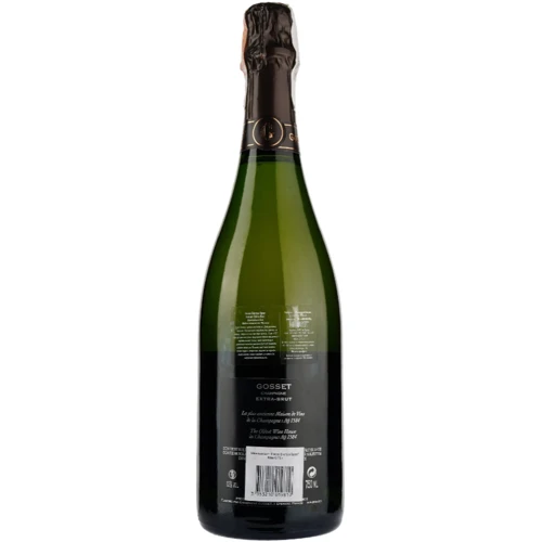 Шампанское Gosset белое экстра брют 12% 0.75 л (WNF3353210019810): Объем, л 0.75