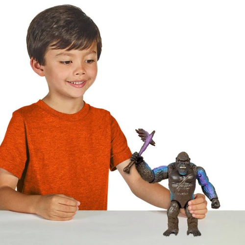 Фігурка Godzilla vs. Kong - Конг з бойовими ранами та сокирою 15 cm (35354): Стать Унисекс