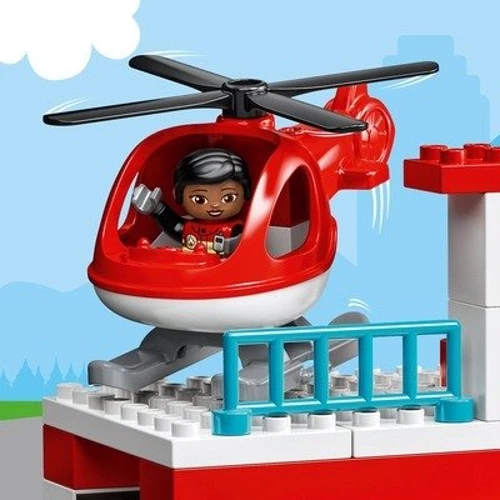 Конструктор LEGO DUPLO Пожарная часть и вертолет (10970): Количество деталей, шт. 117