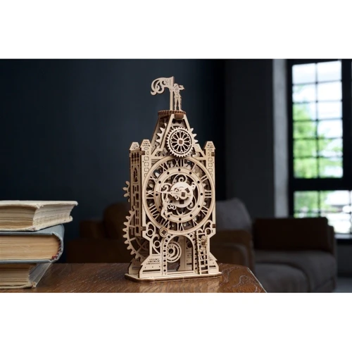Механічний 3D пазл UGEARS Стара годинна вежа (70169) фото 8