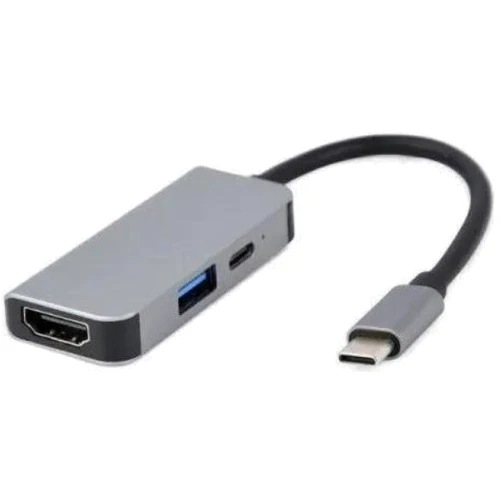 Адаптер Cablexpert Adapter USB-C to USB+USB-C+HDMI (A-CM-COMBO3-02)