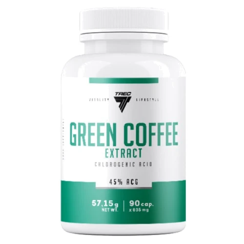 Жиросжигатель Trec Nutrition Green Coffee Extract 90 caps / 90 servings