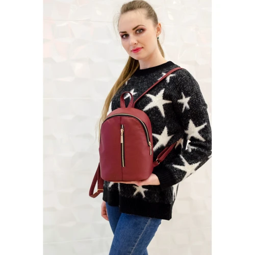 Жіночий рюкзак Sambag Mane MQG бордовий (18225005): Стать Женский