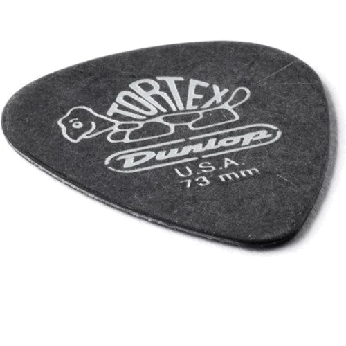 Медиатор Набор медиаторов DUNLOP 488R.73 TORTEX PITCH BLACK Refill: Толщина  Средние (0.66 - 0.73 мм)