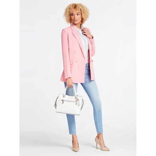 Женская сумка тоут Guess Lias Girlfriend Satchel белая (HWVG7670060-WHI): Тип Сумки