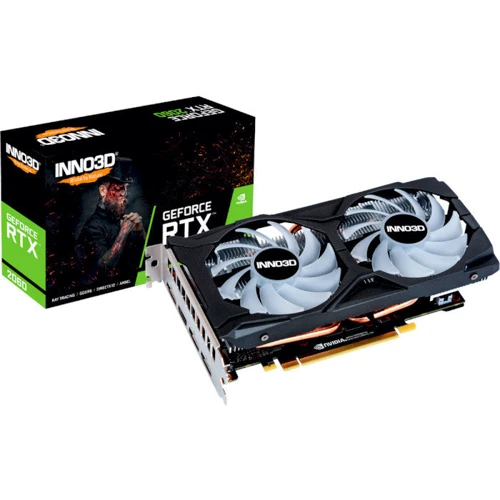 Видеокарта INNO3D GeForce RTX2060 6144Mb TWIN X2 OC RGB (N20602-06D6X-1710VA15LB): Объем памяти, Гб 6