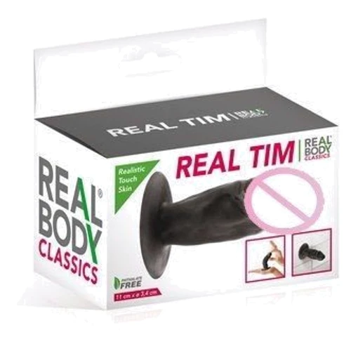 Фаллоимитатор Real Body - Real Tim Black