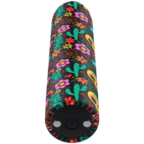 Мощная вибропуля Custom Bullets Skull